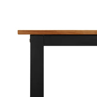 Thumbnail for Gartentisch mit Gestell U-Form 180x90x75 cm Akazie Massivholz
