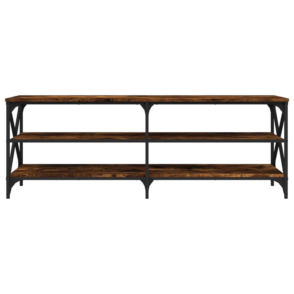 TV-Schrank Räuchereiche 140x40x50 cm Holzwerkstoff