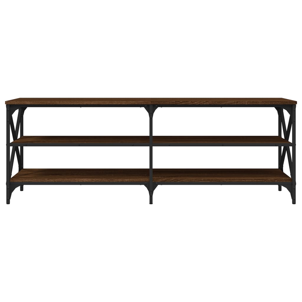 TV-Schrank Braun Eichen-Optik 140x40x50 cm Holzwerkstoff