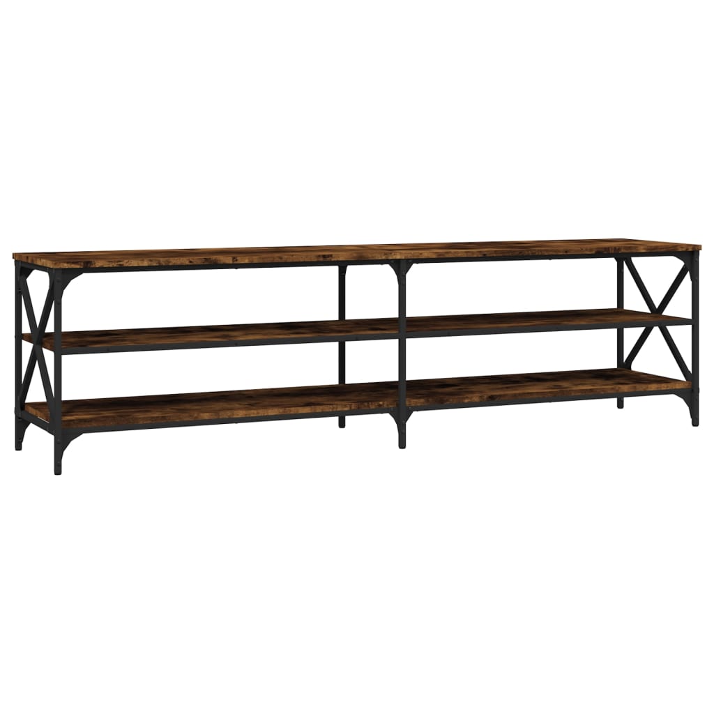 TV-Schrank Räuchereiche 180x40x50 cm Holzwerkstoff