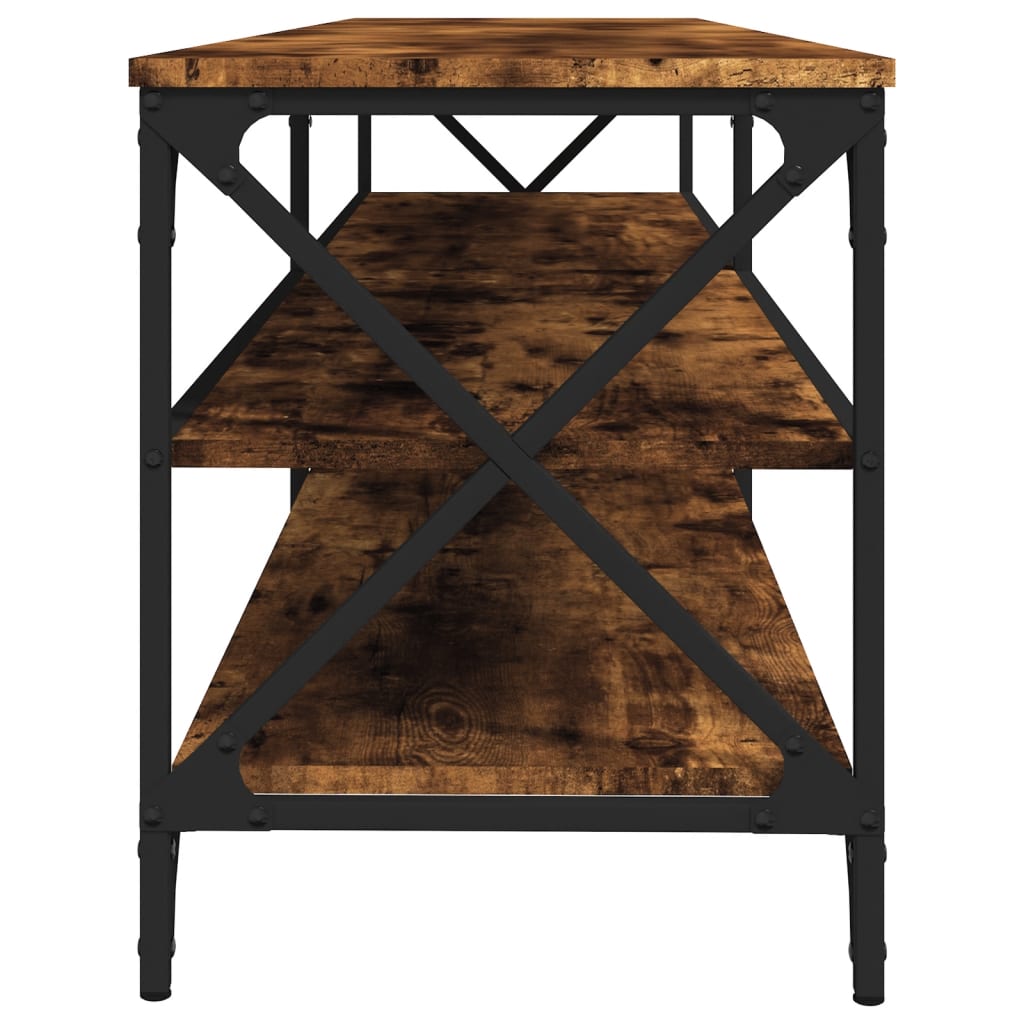 TV-Schrank Räuchereiche 180x40x50 cm Holzwerkstoff