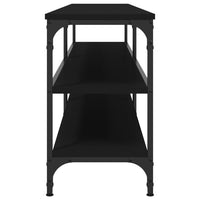 Thumbnail for TV-Schrank Schwarz 180x30x50 cm Holzwerkstoff und Metall