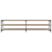 Thumbnail for TV-Schrank Sonoma-Eiche 200x30x50 cm Holzwerkstoff und Metall