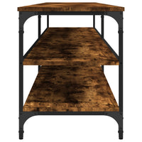 Thumbnail for TV-Schrank Räuchereiche 200x30x50 cm Holzwerkstoff und Metall