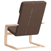 Thumbnail for Relaxsessel Dunkelbraun Stoff