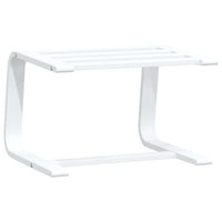 Thumbnail for Fußhocker Dunkelgrau 51x41x40 cm Stoff