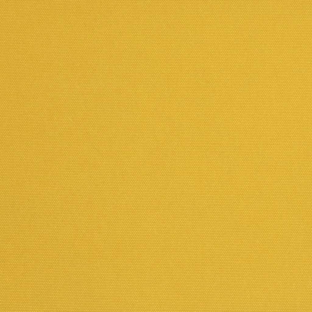 Wand-Sonnenschirm mit LEDs Gelb 290 cm