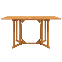 Thumbnail for Garten-Klapptisch Butterfly 150x90x75 cm Massivholz Teak