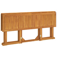Thumbnail for Garten-Klapptisch Butterfly 150x90x75 cm Massivholz Teak