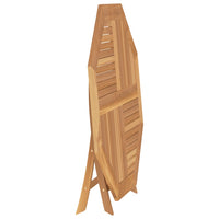 Thumbnail for Gartentisch Klappbar 120x120x75 cm Massivholz Teak