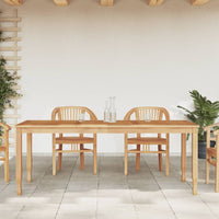 Thumbnail for Garten-Esstisch 200x90x75 cm Massivholz Teak
