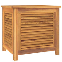 Thumbnail for Gartenbox mit Beutel 60x50x58 cm Massivholz Teak