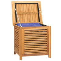 Thumbnail for Gartenbox mit Beutel 60x50x58 cm Massivholz Teak