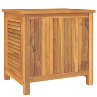 Thumbnail for Gartenbox mit Beutel 60x50x58 cm Massivholz Teak