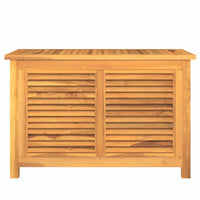 Thumbnail for Gartenbox mit Beutel 90x50x58 cm Massivholz Teak