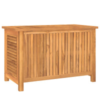 Thumbnail for Gartenbox mit Beutel 90x50x58 cm Massivholz Teak