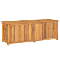 Thumbnail for Gartenbox mit Beutel 150x50x53 cm Massivholz Teak
