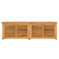 Thumbnail for Gartenbox mit Beutel 175x50x53 cm Massivholz Teak