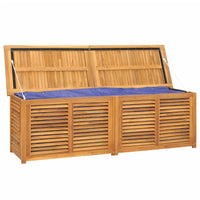 Thumbnail for Gartenbox mit Beutel 175x50x53 cm Massivholz Teak