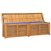 Thumbnail for Gartenbox mit Beutel 200x50x53 cm Massivholz Teak