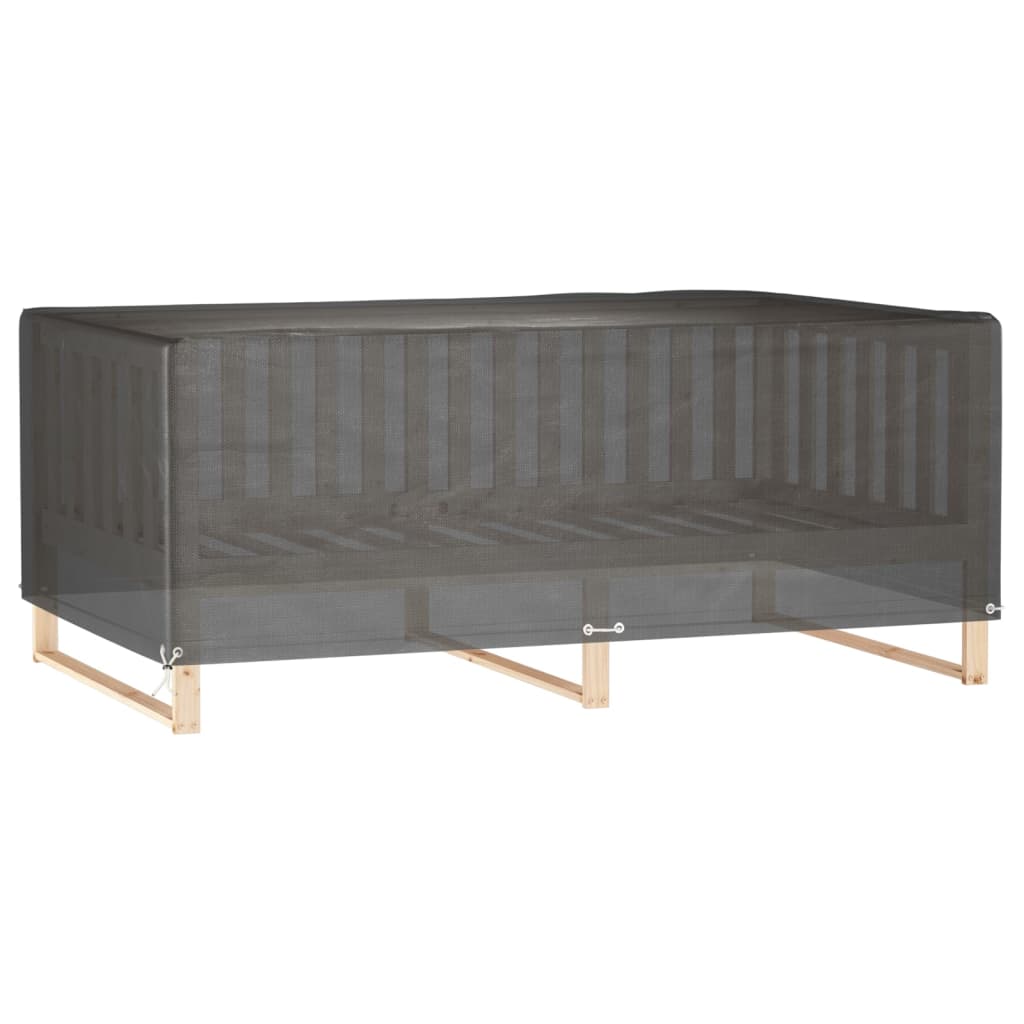 Gartenmöbel-Abdeckung 12 Ösen 227x152x65 cm Rechteckig