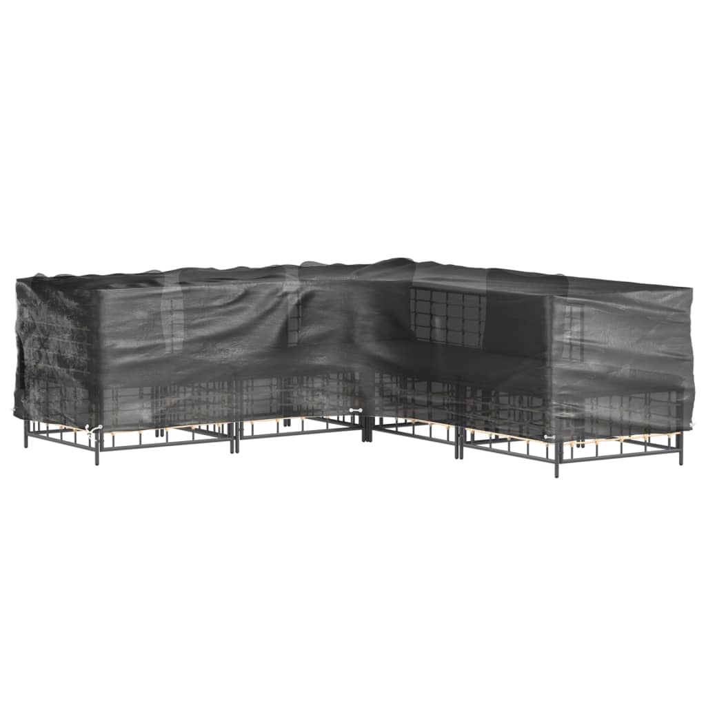 Gartenmöbel-Abdeckung in L-Form 16 Ösen 250x250x70 cm