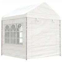 Thumbnail for Pavillon mit Dach Weiß 6,69x2,28x2,69 m Polyethylen