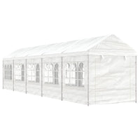 Thumbnail for Pavillon mit Dach Weiß 11,15x2,28x2,69 m Polyethylen