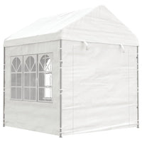 Thumbnail for Pavillon mit Dach Weiß 13,38x2,28x2,69 m Polyethylen
