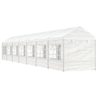 Thumbnail for Pavillon mit Dach Weiß 15,61x2,28x2,69 m Polyethylen