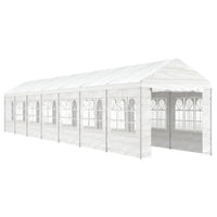 Thumbnail for Pavillon mit Dach Weiß 15,61x2,28x2,69 m Polyethylen