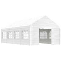 Thumbnail for Pavillon mit Dach Weiß 8,92x4,08x3,22 m Polyethylen