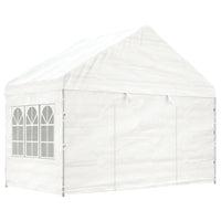 Thumbnail for Pavillon mit Dach Weiß 13,38x4,08x3,22 m Polyethylen