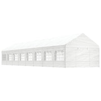 Thumbnail for Pavillon mit Dach Weiß 17,84x4,08x3,22 m Polyethylen
