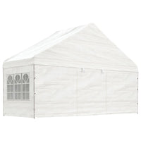 Thumbnail for Pavillon mit Dach Weiß 6,69x5,88x3,75 m Polyethylen