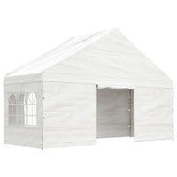 Thumbnail for Pavillon mit Dach Weiß 6,69x5,88x3,75 m Polyethylen