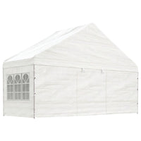 Thumbnail for Pavillon mit Dach Weiß 8,92x5,88x3,75 m Polyethylen