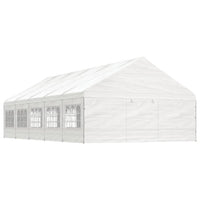 Thumbnail for Pavillon mit Dach Weiß 11,15x5,88x3,75 m Polyethylen