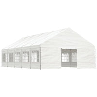 Thumbnail for Pavillon mit Dach Weiß 11,15x5,88x3,75 m Polyethylen