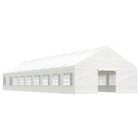 Thumbnail for Pavillon mit Dach Weiß 20,07x5,88x3,75 m Polyethylen