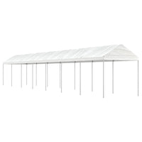 Thumbnail for Pavillon mit Dach Weiß 15,61x2,28x2,69 m Polyethylen