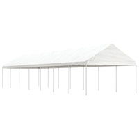 Thumbnail for Pavillon mit Dach Weiß 15,61x4,08x3,22 m Polyethylen