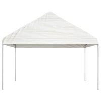 Thumbnail for Pavillon mit Dach Weiß 15,61x4,08x3,22 m Polyethylen