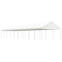 Thumbnail for Pavillon mit Dach Weiß 20,07x4,08x3,22 m Polyethylen