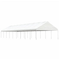 Thumbnail for Pavillon mit Dach Weiß 20,07x5,88x3,75 m Polyethylen