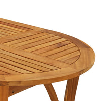 Thumbnail for Gartentisch 150x90x75 cm Massivholz Akazie
