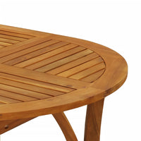 Thumbnail for Gartentisch 200x90x75 cm Massivholz Akazie
