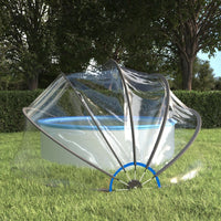 Thumbnail for Pool-Kuppel Rund 406x203 cm PVC
