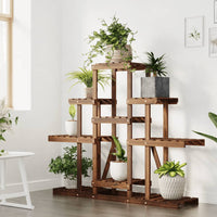 Thumbnail for Blumenständer 110x25x96 cm Massivholz Tanne