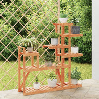 Thumbnail for Blumenständer 110x25x111 cm Massivholz Tanne